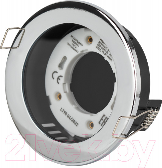 Изображение товара Точечный светильник ЭРА KL95 CH GX53 IP44 / Б0055811