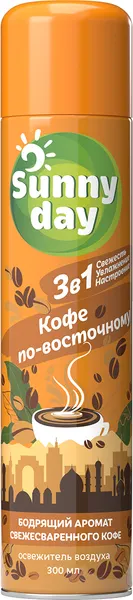 Изображение товара Освежитель воздуха Sunny Day Бодрящий кофе (300мл)