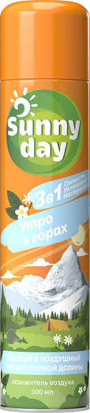Изображение товара Освежитель воздуха Sunny Day Утро в горах (300мл)