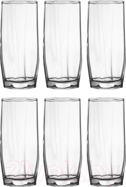 Изображение товара Набор стаканов Pasabahce Хисар 42859/556281 (6шт)