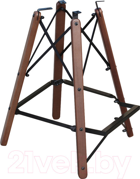 Изображение товара Каркас стула Sheffilton SHT-S80-1 / 153864 (темный орех/черный)