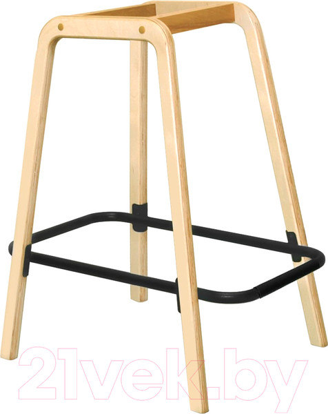 Изображение товара Каркас стула Sheffilton SHT-S94-1 / 186409 (прозрачный лак/черный муар)