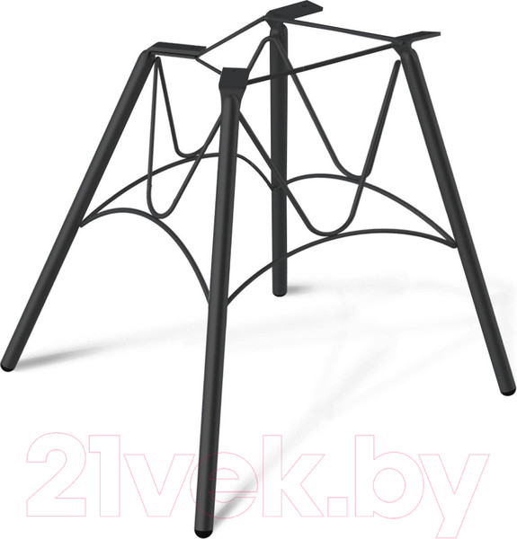 Изображение товара Каркас стула Sheffilton SHT-S100 / 148296 (черный муар)