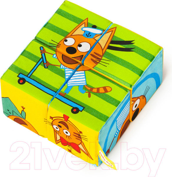 Изображение товара Развивающая игрушка Мякиши Три кота / 768