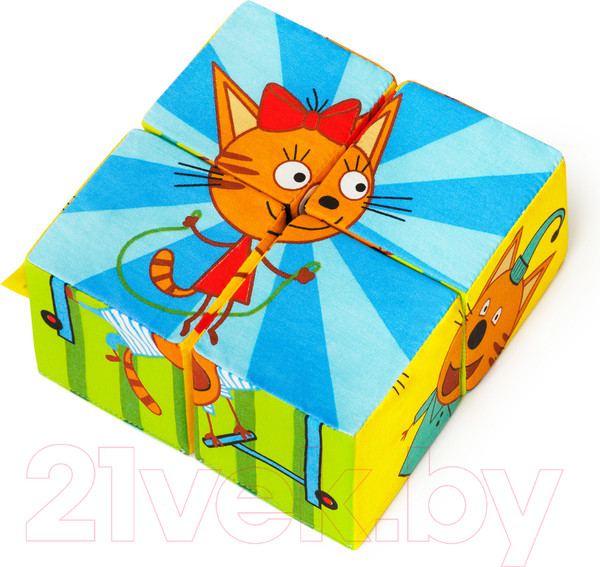 Изображение товара Развивающая игрушка Мякиши Три кота / 768