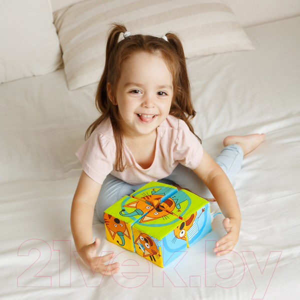 Изображение товара Развивающая игрушка Мякиши Три кота / 768