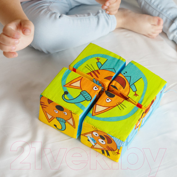 Изображение товара Развивающая игрушка Мякиши Три кота / 768