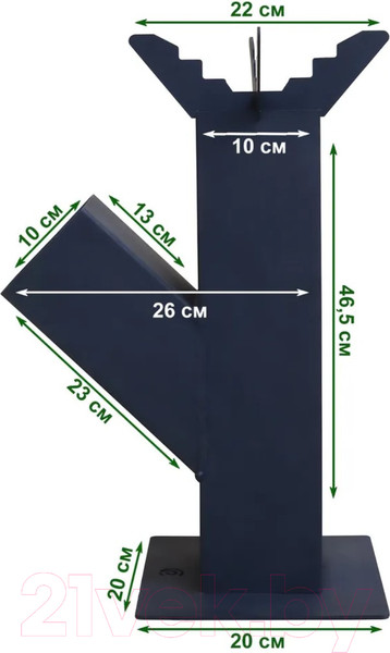 Изображение товара Печь отопительно-варочная КомфортПром Ракета 10221170