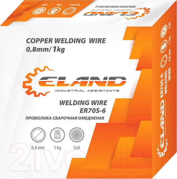 Изображение товара Проволока сварочная Eland ER70S-6 / ER70S6EL081
