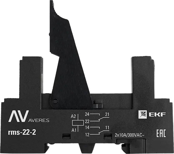 Изображение товара Разъем для реле EKF Averes Rms-22-2