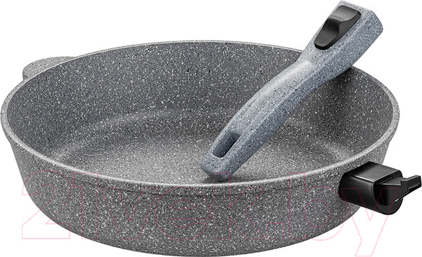 Изображение товара Сковорода Elan Gallery Гармония вкуса / 120595 (серый мрамор)