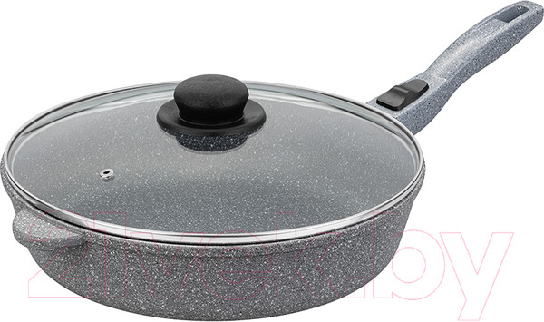Изображение товара Сковорода Elan Gallery Гармония вкуса / 120595 (серый мрамор)