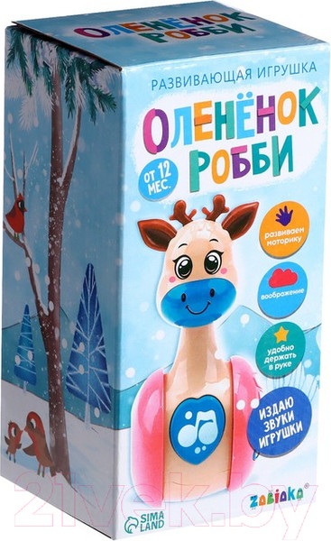 Изображение товара Развивающая игрушка Zabiaka Олененок Робби / 7601128