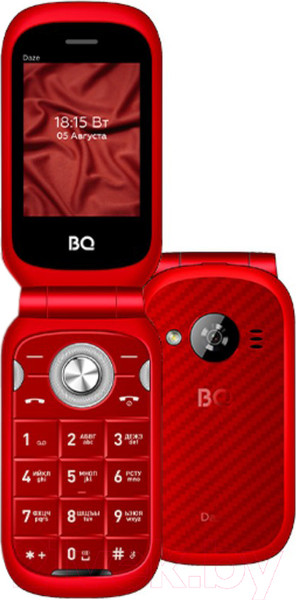 Изображение товара Мобильный телефон BQ Daze BQ-2451 (красный)