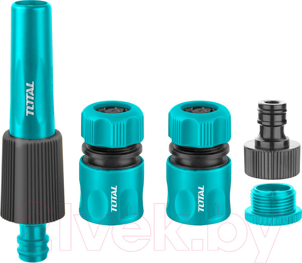 Изображение товара Набор соединителей для шланга TOTAL THHCS05122 (5шт)