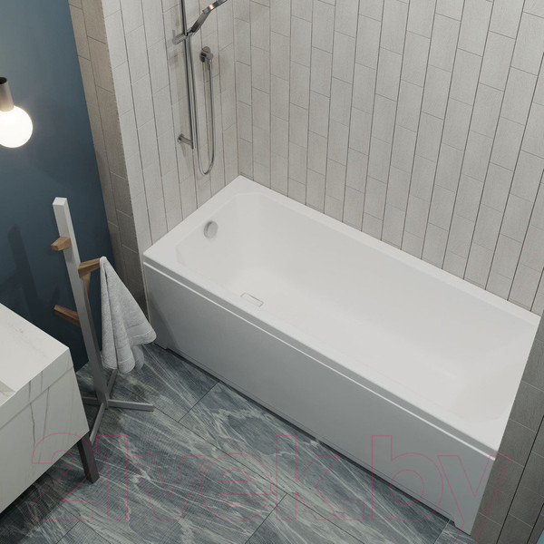 Изображение товара Ванна акриловая Triton Прага 170x70 Базовая Flat (с гидромассажем)