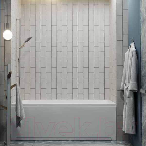 Изображение товара Ванна акриловая Triton Прага 170x70 Базовая Flat (с гидромассажем)