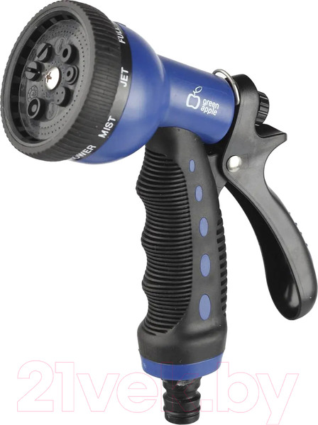 Изображение товара Шланг поливочный Green Apple GWSM6-033 / Б0003089 (+ пистолет-распылитель)