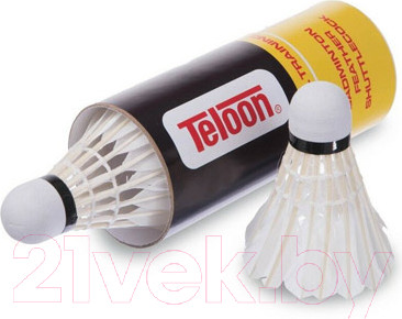 Изображение товара Набор воланчиков Teloon TB21 (3шт, белый)