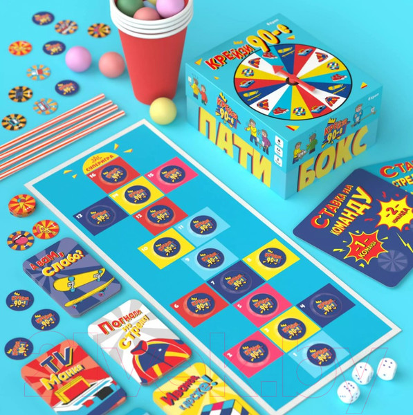 Изображение товара Настольная игра Креп Крейзи 90-е