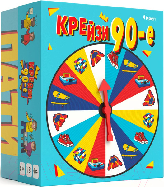 Изображение товара Настольная игра Креп Крейзи 90-е