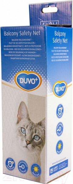 Изображение товара Сетка на окно «антикошка» Duvo Plus Кошка на выгуле / 11509/DV