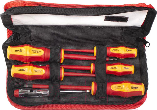 Изображение товара Набор отверток КВТ Профи НИО-06/78617