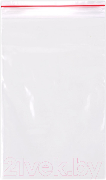 Изображение товара Комплект пакетов-слайдеров Brauberg Extra. Zip Lock / 608171 (100шт)