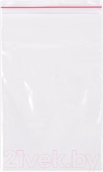 Изображение товара Комплект пакетов-слайдеров Brauberg Extra. Zip Lock / 608182 (100шт)