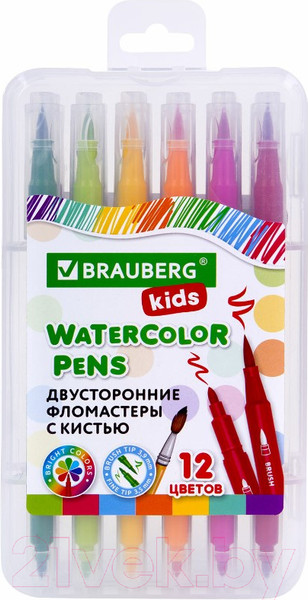 Изображение товара Фломастеры Brauberg Kids / 152184 (12цв)
