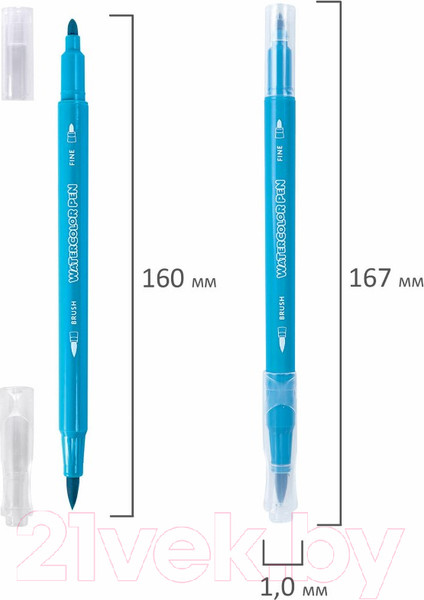 Изображение товара Фломастеры Brauberg Kids / 152184 (12цв)