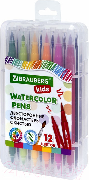 Изображение товара Фломастеры Brauberg Kids / 152184 (12цв)