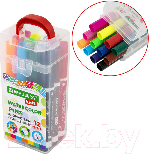 Изображение товара Фломастеры Brauberg Kids / 152187 (12цв)