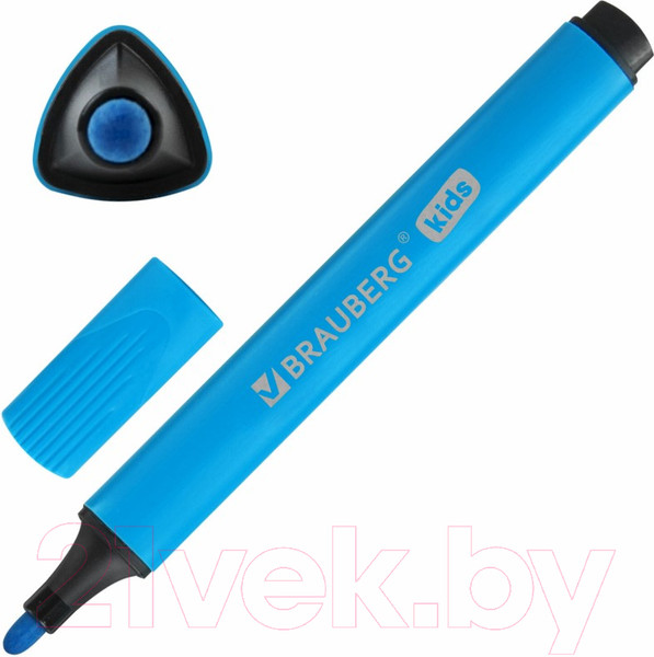 Изображение товара Фломастеры Brauberg Kids. Ультрасмываемые / 152191 (12цв)