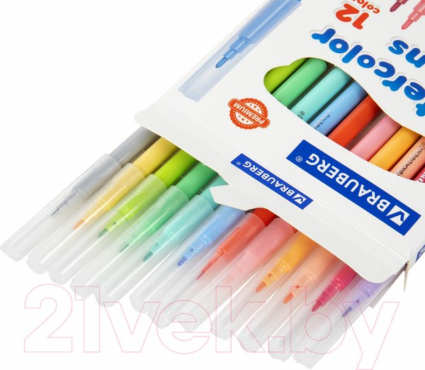 Изображение товара Фломастеры Brauberg Premium / 152197 (12цв)