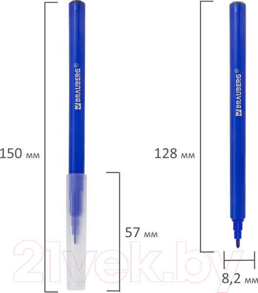 Изображение товара Фломастеры Brauberg Premium / 152199 (24цв)