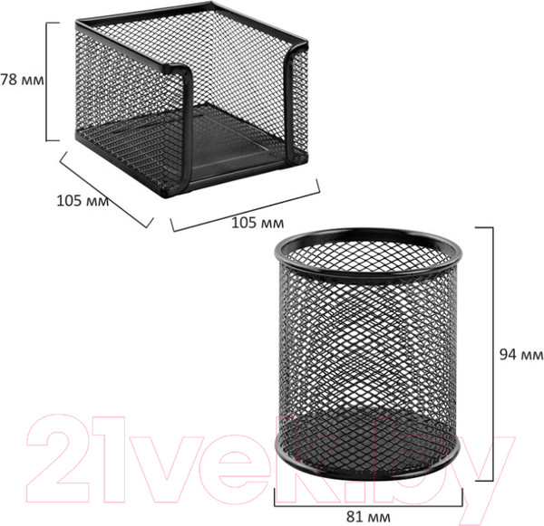 Изображение товара Настольный набор Brauberg Germanium / 237985 (6пр)