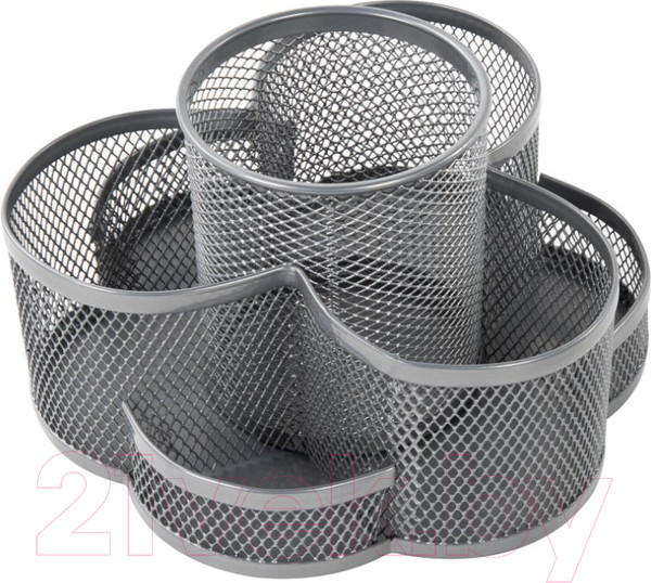 Изображение товара Органайзер настольный Brauberg Germanium / 237981 (серебристый)