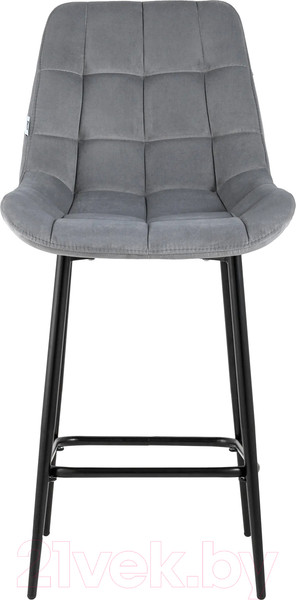Изображение товара Стул барный Stool Group Флекс полубарный / AV 405-V12-08 (PP) (велюр велютто серый)