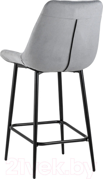 Изображение товара Стул барный Stool Group Флекс полубарный / AV 405-V12-08 (PP) (велюр велютто серый)