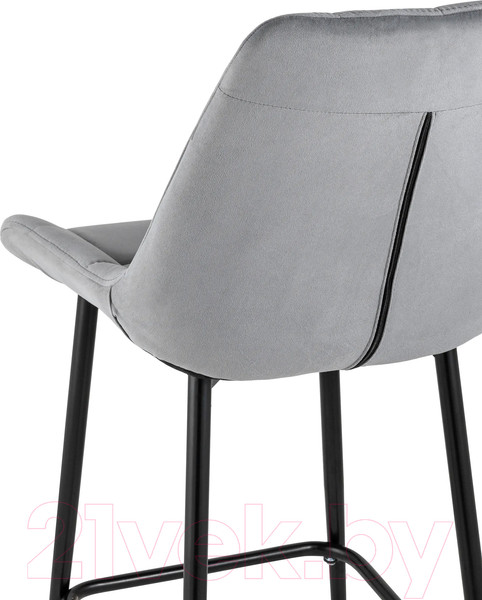 Изображение товара Стул барный Stool Group Флекс полубарный / AV 405-V12-08 (PP) (велюр велютто серый)
