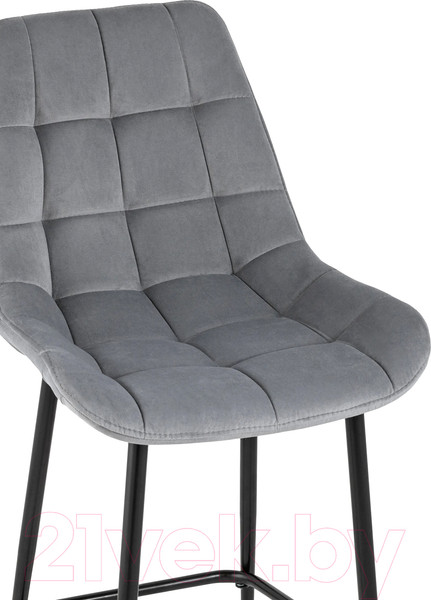 Изображение товара Стул барный Stool Group Флекс полубарный / AV 405-V12-08 (PP) (велюр велютто серый)