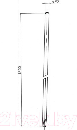Изображение товара Рукоятка для швабры Ямполь-Слуцк 3.447