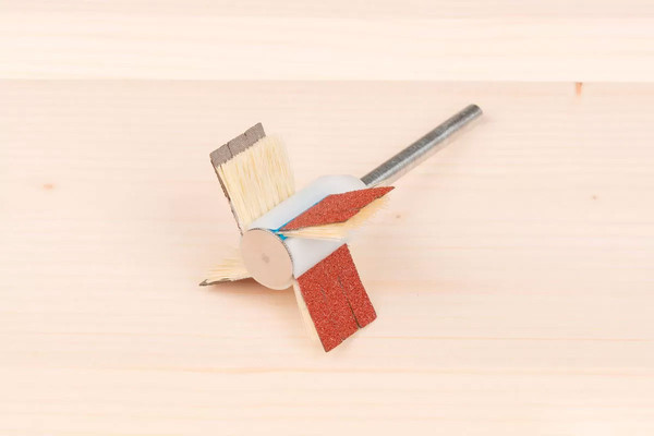 Изображение товара Шлифовальная щетка De-Tero P100 30x30/35x10мм 121R 400J / A00020132 (к шлифовальной системе R-micro)