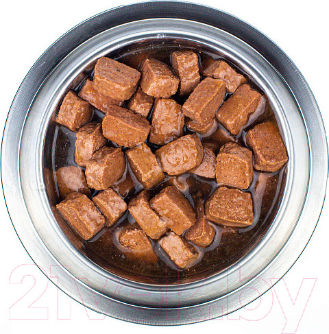 Изображение товара Влажный корм для собак Мнямс Комфортное пищеварение. Кусочки в соусе с индейкой / 705069 (400г)