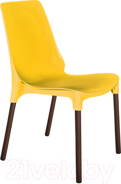 Изображение товара Каркас стула Sheffilton SHT-S424 / 987367 (коричневый муар)