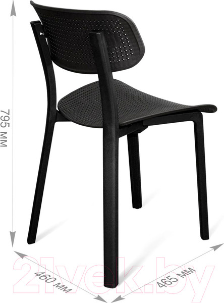 Изображение товара Каркас стула Sheffilton SHT-S85 / 12684 (черный)