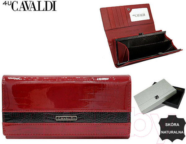 Изображение товара Портмоне Cedar 4U Cavaldi / H24-2-RS9-5836 (красный)