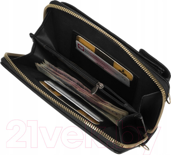 Изображение товара Портмоне Cedar 4U Cavaldi / M-10-7494 (черный)