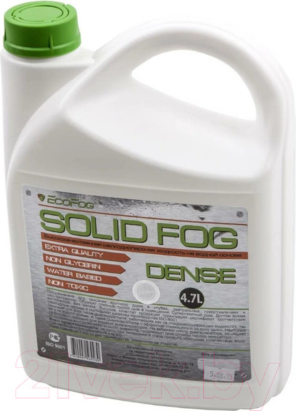 Изображение товара Жидкость для генератора дыма EcoFog EF-Dense